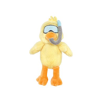 Hudson Baby Unisex Baby Plush Bathrobe and Toy Set, Scuba Duck, One Size