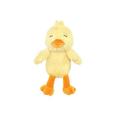 Hudson Baby Unisex Baby Plush Bathrobe and Toy Set, Yellow Duck, One Size