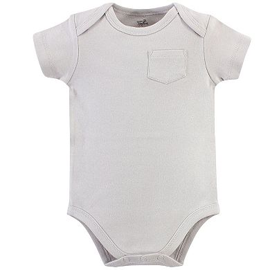 Touched by Nature Organic Cotton Bodysuits 5pk, Marching Elephant, 18-24 Months