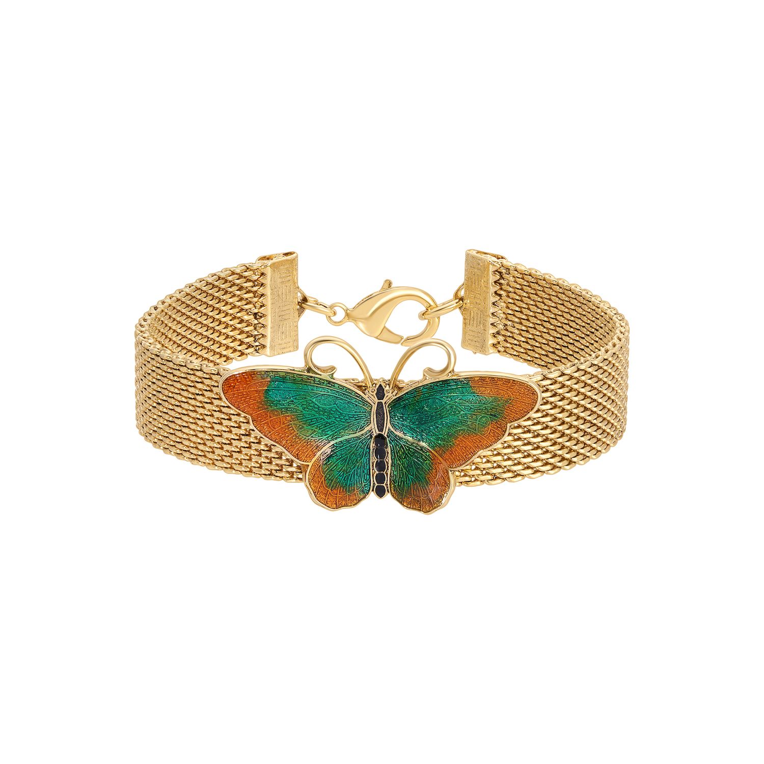 LC Lauren Conrad Pink Butterfly Bracelet