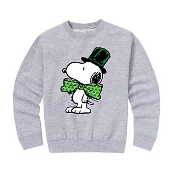 Boys 8-20 Peanuts St. Patricks Day Fleece Sweatshirt