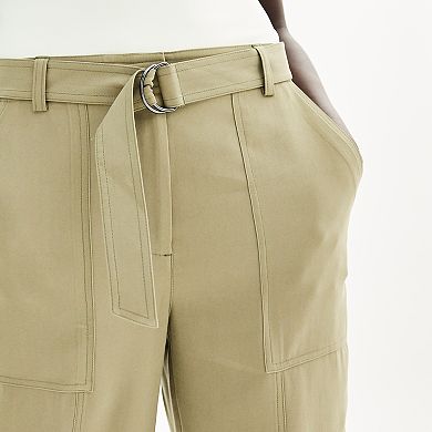 Women's Nine West Belted Cargo Pants