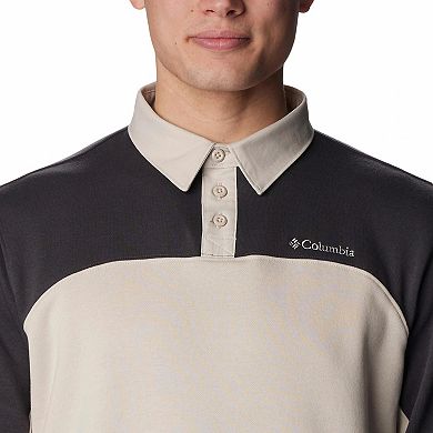 Men's Columbia Trek™ Long Sleeve Rugby Shirt