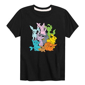 Boys 8-20 Pokémon Eevolutions Graphic Tee