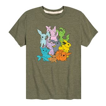 Boys 8-20 Pokémon Eevolutions Graphic Tee