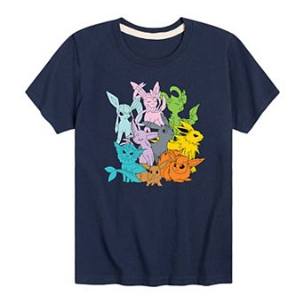 Boys 8-20 Pokémon Eevolutions Graphic Tee