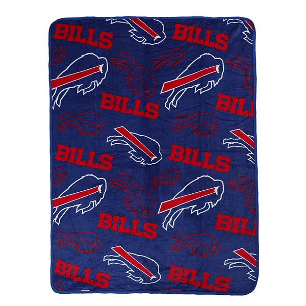 Buffalo Bills Soft Raschel Throw Blanket