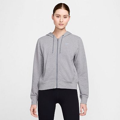 Nike Dri Fit One Women s Full Zip French Terry Hoodie