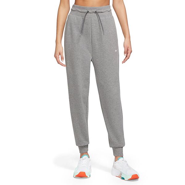 Nike Womens Capri Pants Sweatpants Jogger Size Medium Dri Fit Swoosh Ladies
