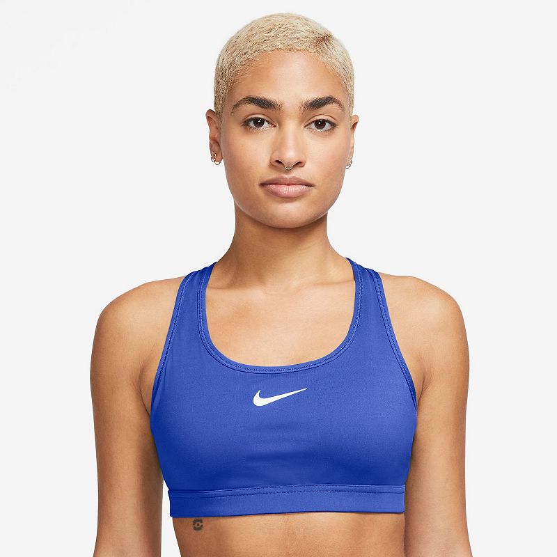 Women's Nike Swoosh Medium Support Padded Sports Bra, Size: XS, Hyper Royal