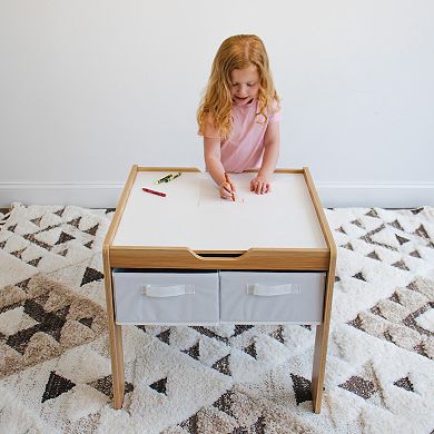 Humble Crew Activity Table & Fabric Bins Set