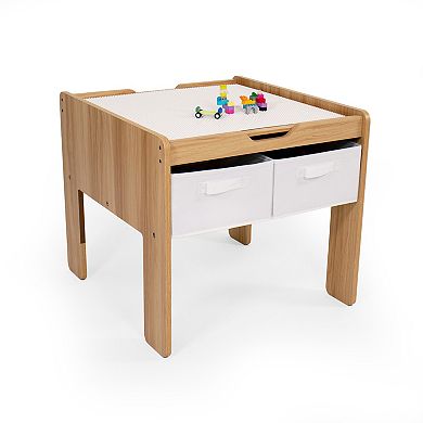 Humble Crew Activity Table & Fabric Bins Set