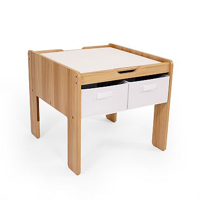 Humble Crew Activity Table & Fabric Bins Set