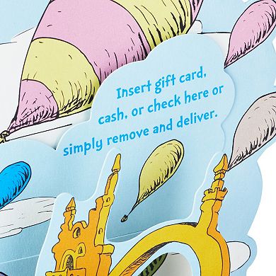 Hallmark Paper Wonder Displayable Pop Up Graduation Card (Dr. Seuss, Oh the Places You'll Go)