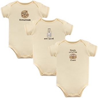 Touched by Nature Organic Cotton Bodysuits 3 pk Oven