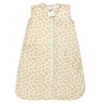 Hudson Baby Unisex Baby Plush Sleeveless Sleeping Bag, Sack, Blanket, Giraffe
