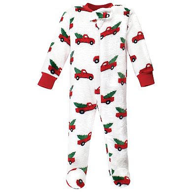 Hudson Baby Unisex Baby Plush Sleep and Play, Christmas Tree Truck