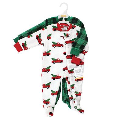 Hudson Baby Unisex Baby Plush Sleep and Play, Christmas Tree Truck