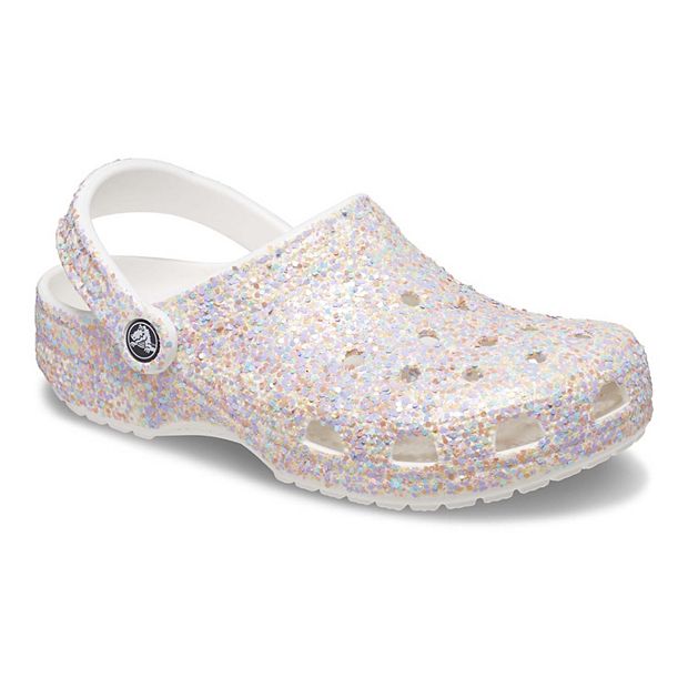 Classic hot sale glitter clog