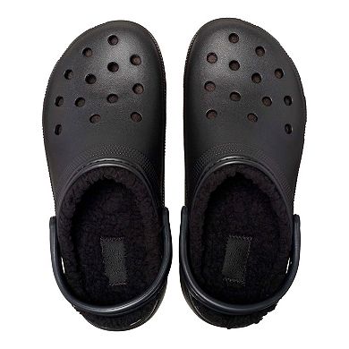 Crocs Classic Fuzz Lined Platform Women's Clogs