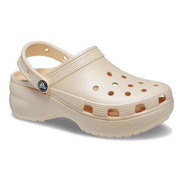 Crocs Classic Platform Women's Shimmer Clogs