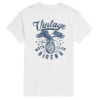Big & Tall Vintage Moto Club Riders Tee