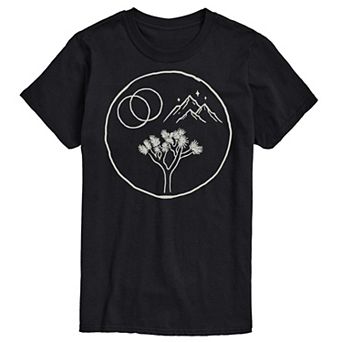 Big & Tall Joshua Tree Line Art Tee