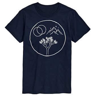 Big & Tall Joshua Tree Line Art Tee