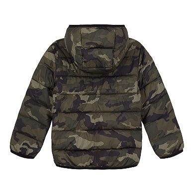 Baby Boy Under Armour Pronto Camo Print Hooded Puffer Jacket