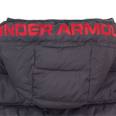 Baby Boy Under Armour Pronto Colorblock Hooded Puffer Jacket