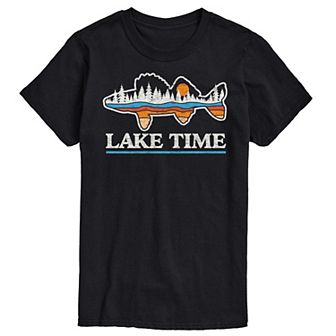 Big & Tall Lake Time Tee