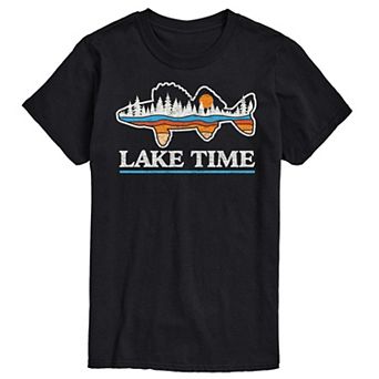 Big & Tall Lake Time Tee