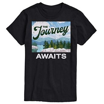 Big & Tall The Journey Awaits Tee