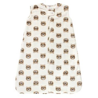 Hudson Baby Unisex Baby Plush Sleeveless Sleeping Bag, Sack, Blanket, Bear