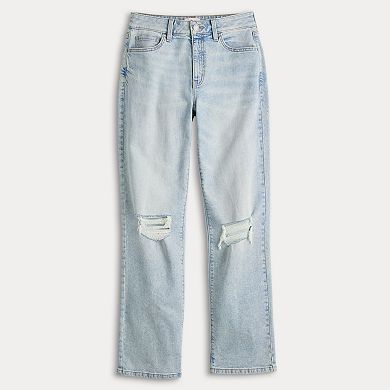 Juniors' SO® High-Rise '90s Straight Jeans