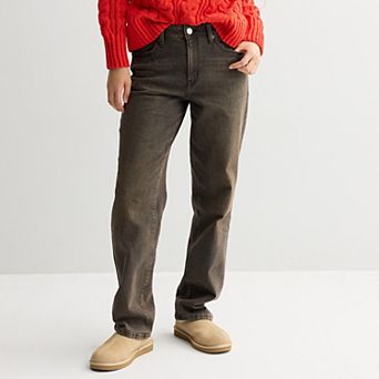 Juniors' SO® High Rise '90s Straight Jeans