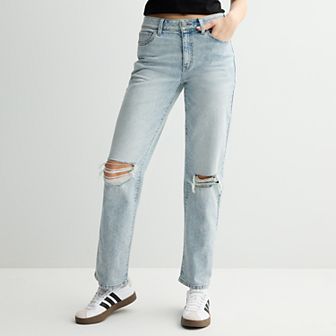 Juniors' SO® High Rise '90s Straight Jeans