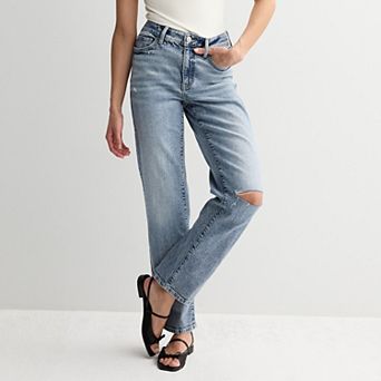 Juniors' SO® High Rise '90s Straight Jeans