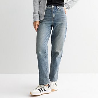 Juniors' SO® High-Rise '90s Straight Jeans