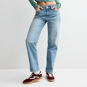 Juniors' SO® High Rise '90s Straight Jeans