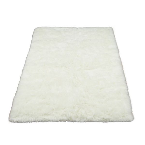 Walk on Me Faux Fur Super Soft Area Rug Made in France