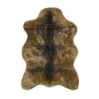 Walk on Me Faux Fur Super Soft Grizzly Area Rug Made in France