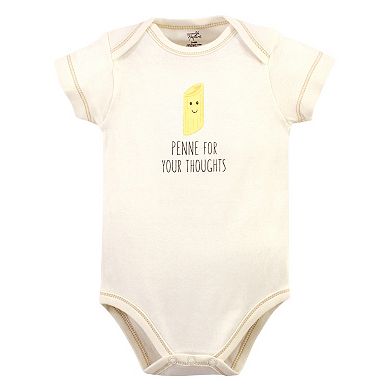 Touched by Nature Organic Cotton Bodysuits 5pk, Pizza