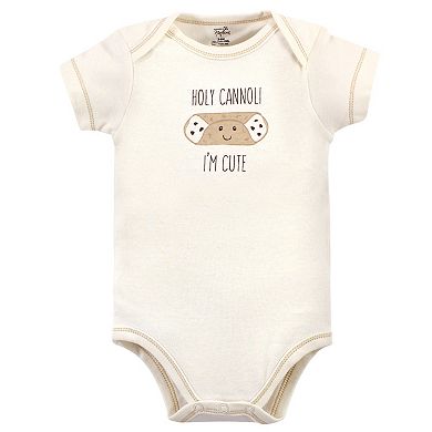 Touched by Nature Organic Cotton Bodysuits 5pk, Pizza