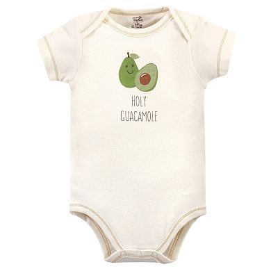 Organic Cotton Bodysuits 5pk, Taco, Preemie