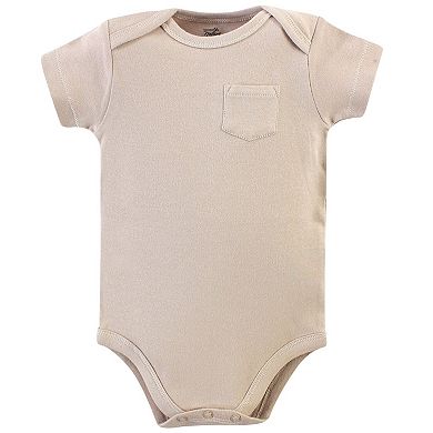 Touched by Nature Organic Cotton Bodysuits 5pk, Little Giraffe, 0-3 Months