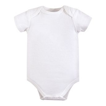 Luvable Friends Cotton Bodysuits 1 pk White