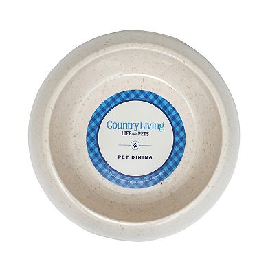 Country Living Sustainable And Eco-friendly Dog Bowl - 64 Oz (x-large)