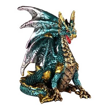 FC Design 3.75"W Blue Dragon Statue Fantasy Decoration Figurine Home Room Decor