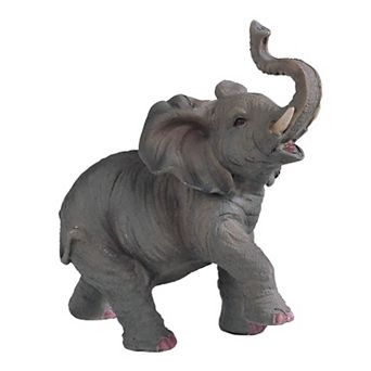 FC Design 6"H Wildlife Baby Elephant with Trunk Up Figurine Home Room Decor